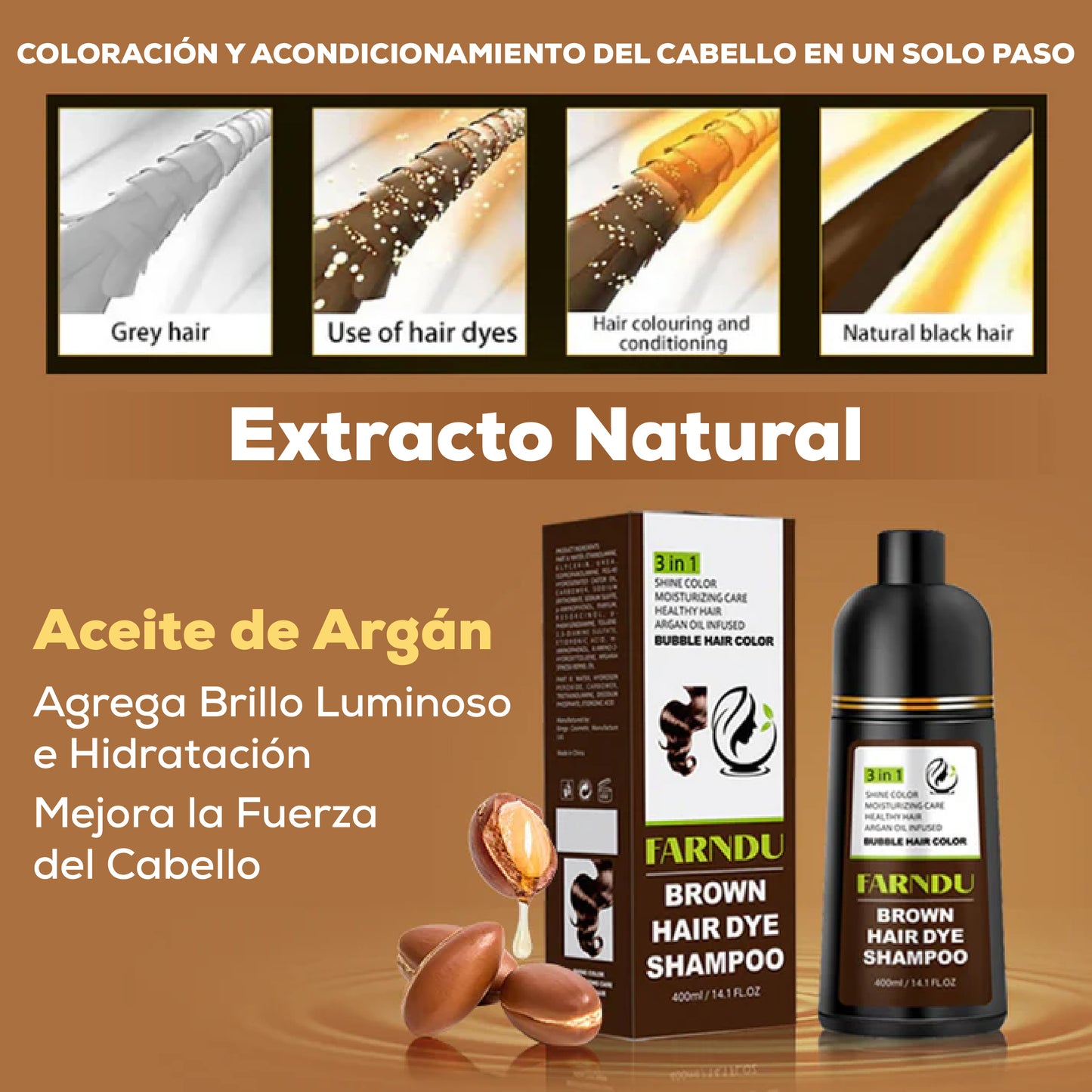 🧴SHAMPOO FARNDU PARA TEÑIR EL CABELLO